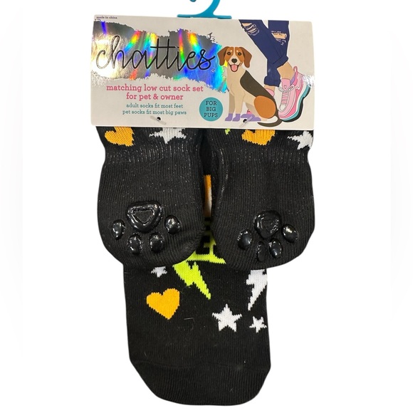 chatties Other - Chatties Fearless Owner Pet Socks